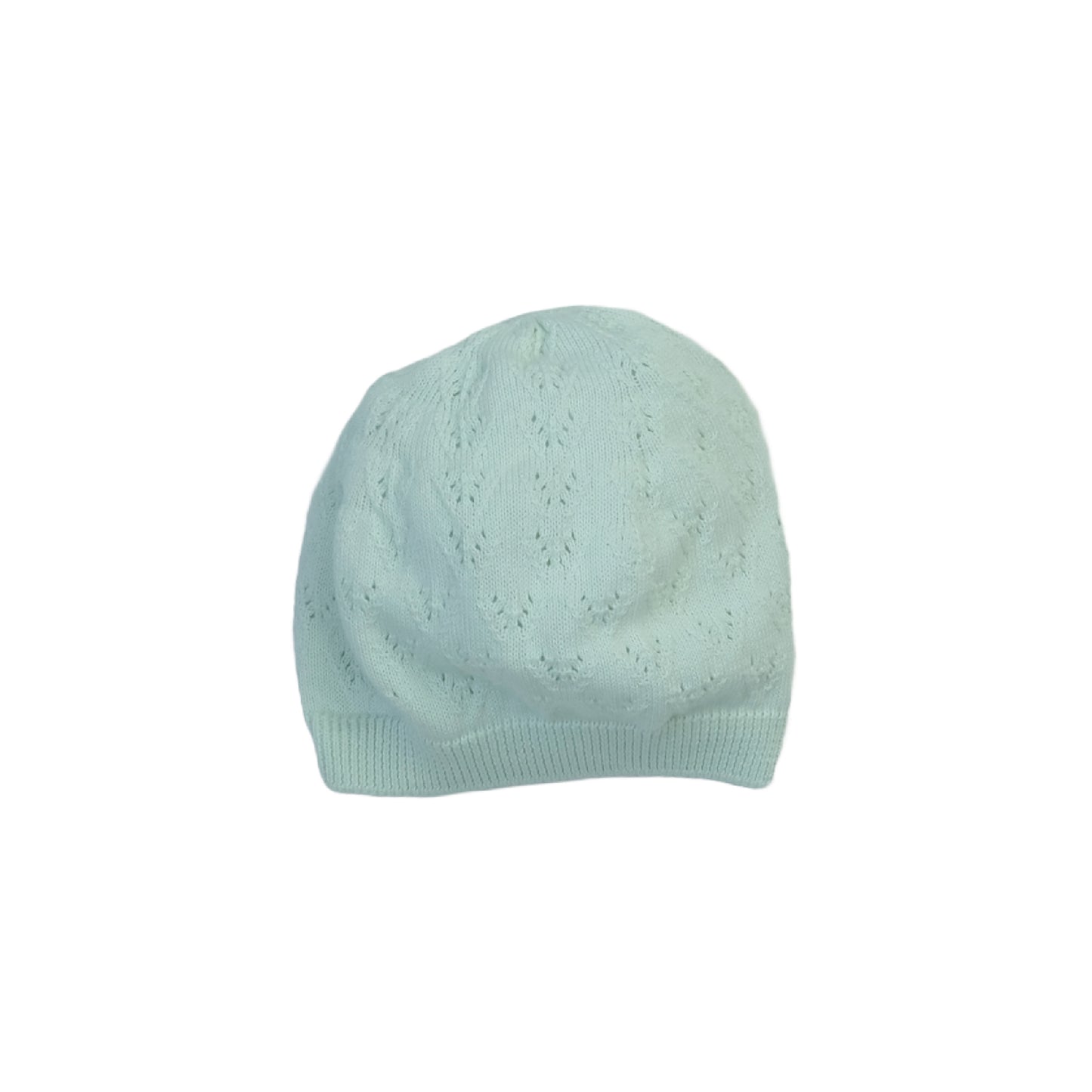Cappellino traforato 100% cotone BIO - Menta