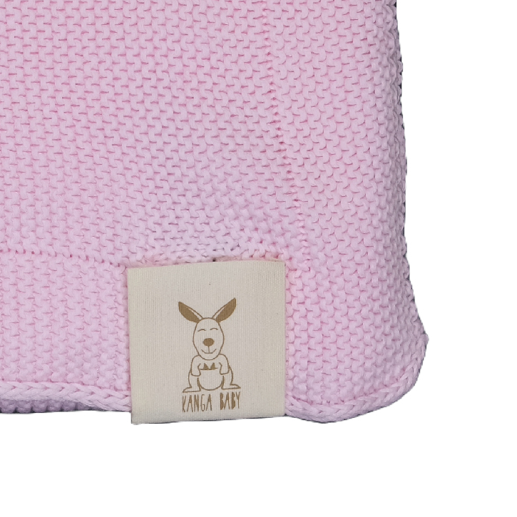 Coperta 100% cotone BIO - ROSA BARBIE
