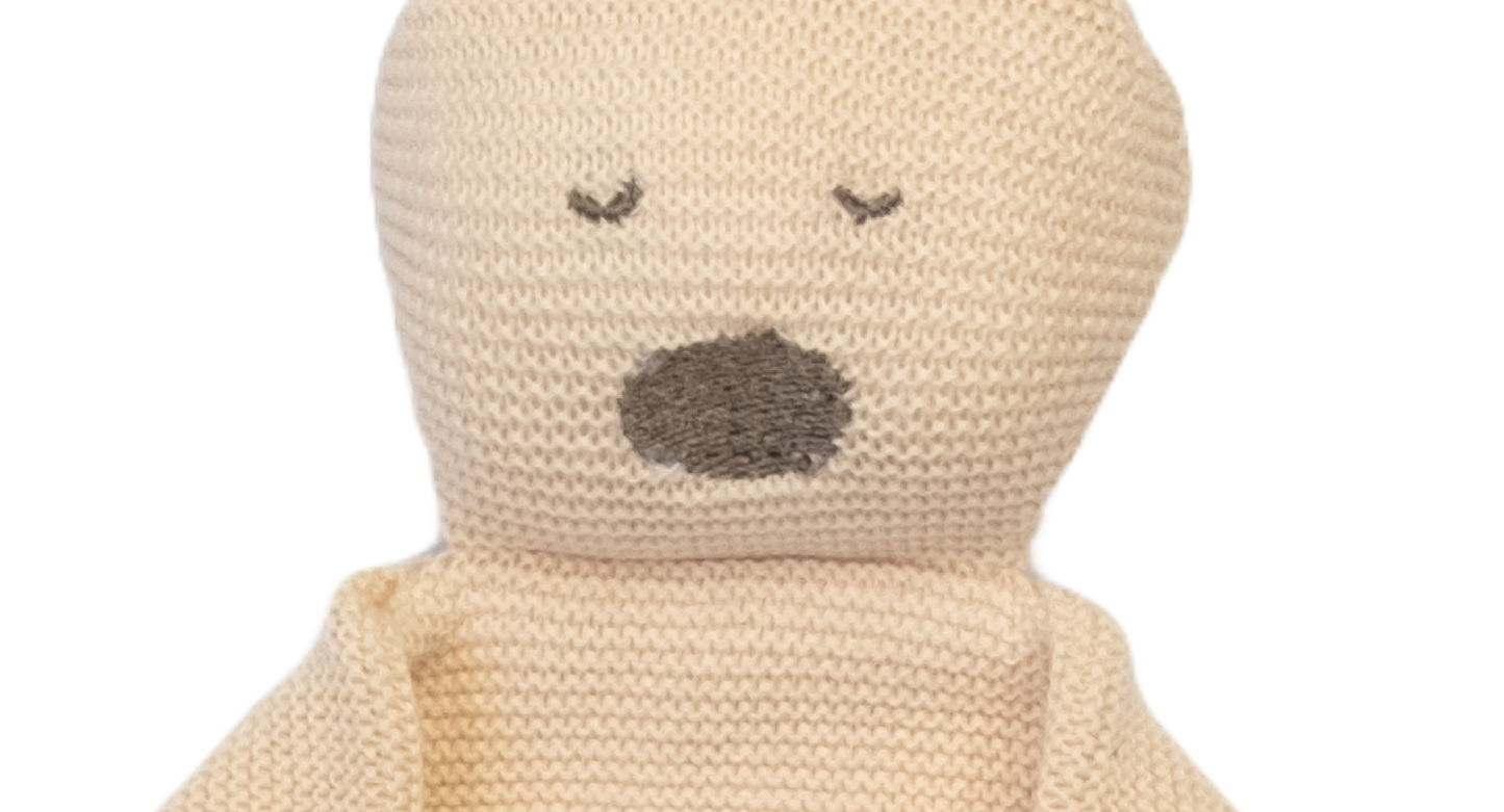 Doudou_neonato cotone biologico italiano