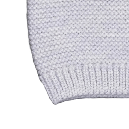 Cappellino Orsetto 100% pura lana - GRIGIO