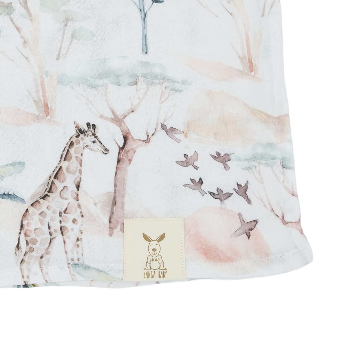 Mussola cotone biologico fantasia