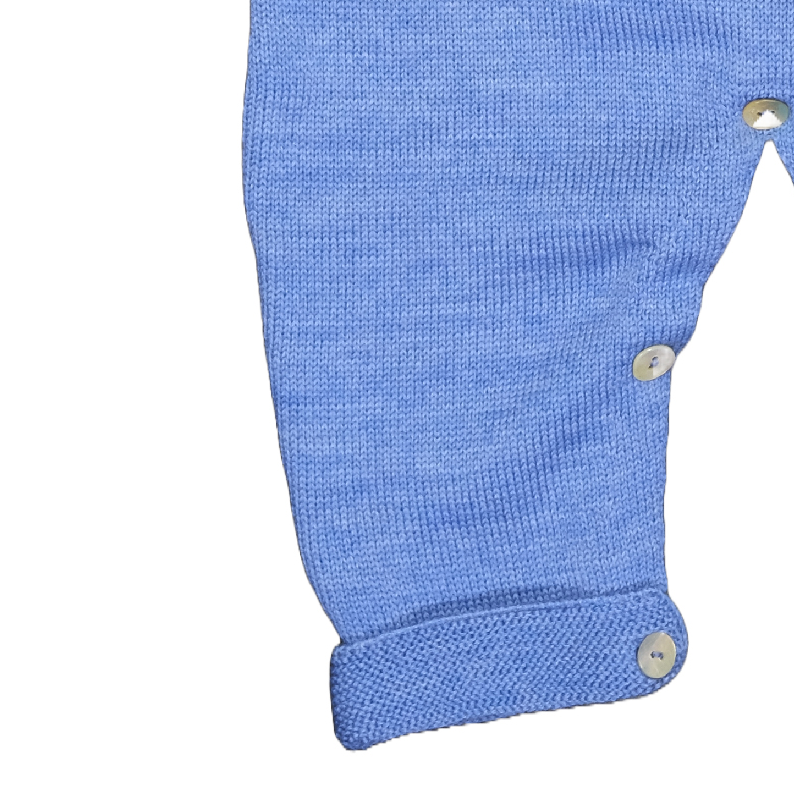 Salopette in 100% pura lana - JEANS