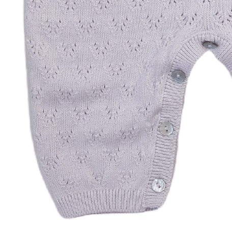 Tutina completa in 100% cotone BIO - Lilla