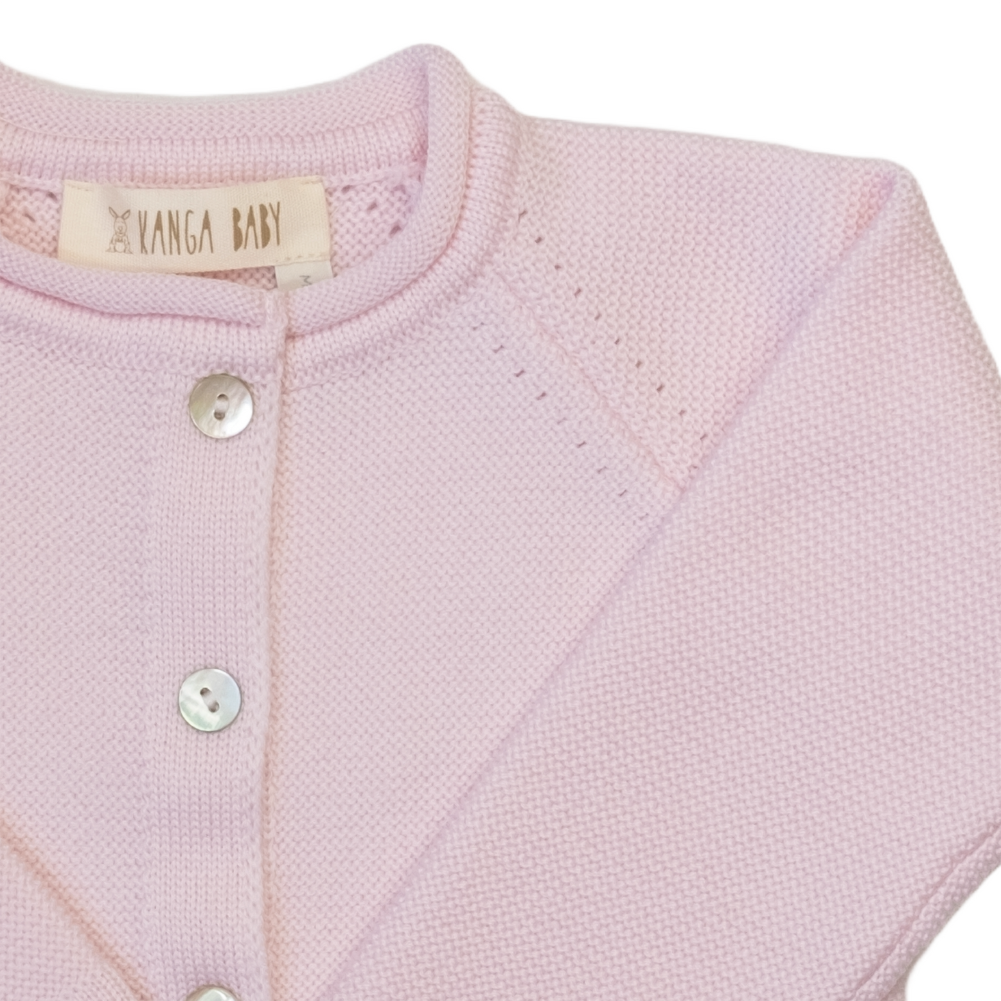 cardigan per neonato rosa