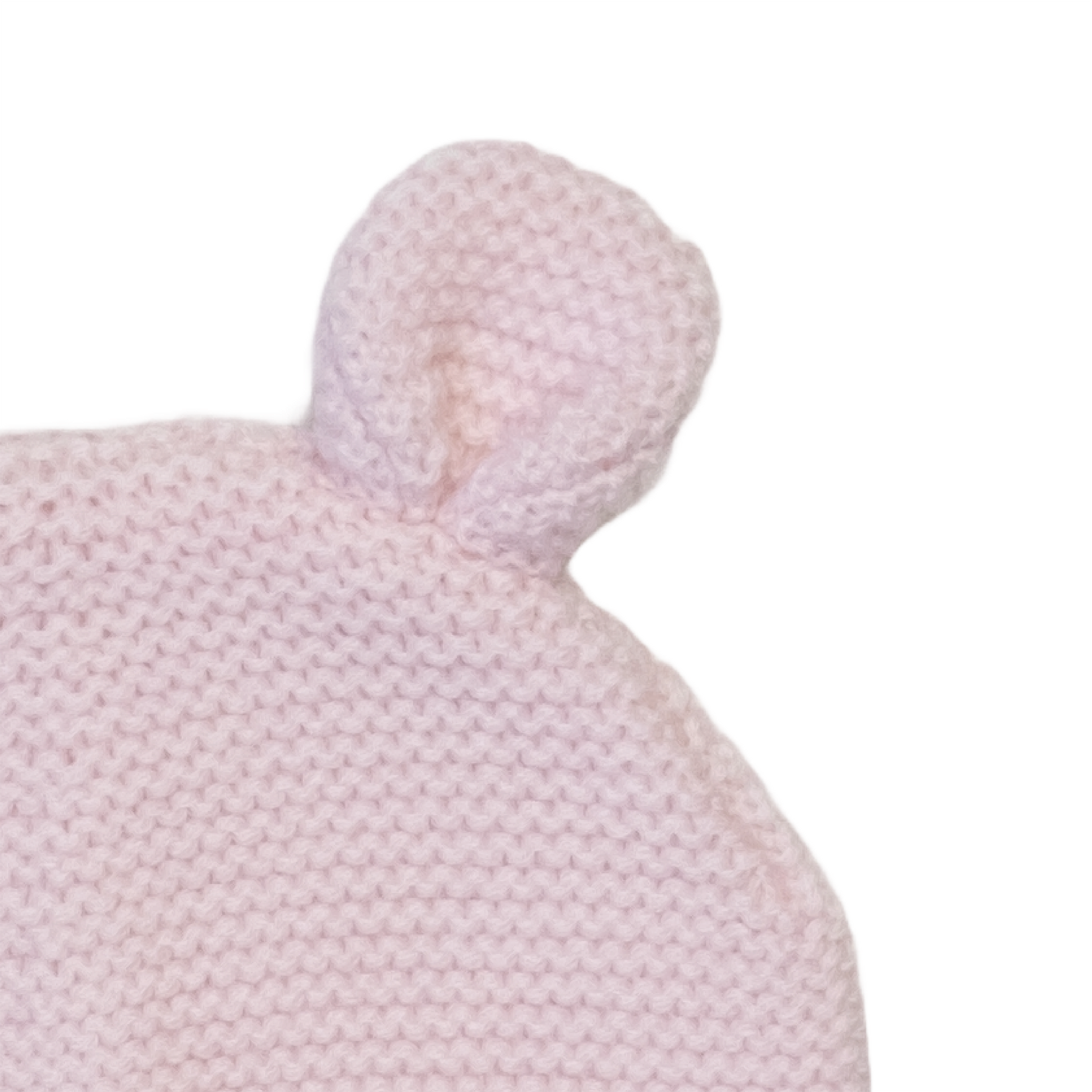 Cappellino con orecchie in pura lana vergine