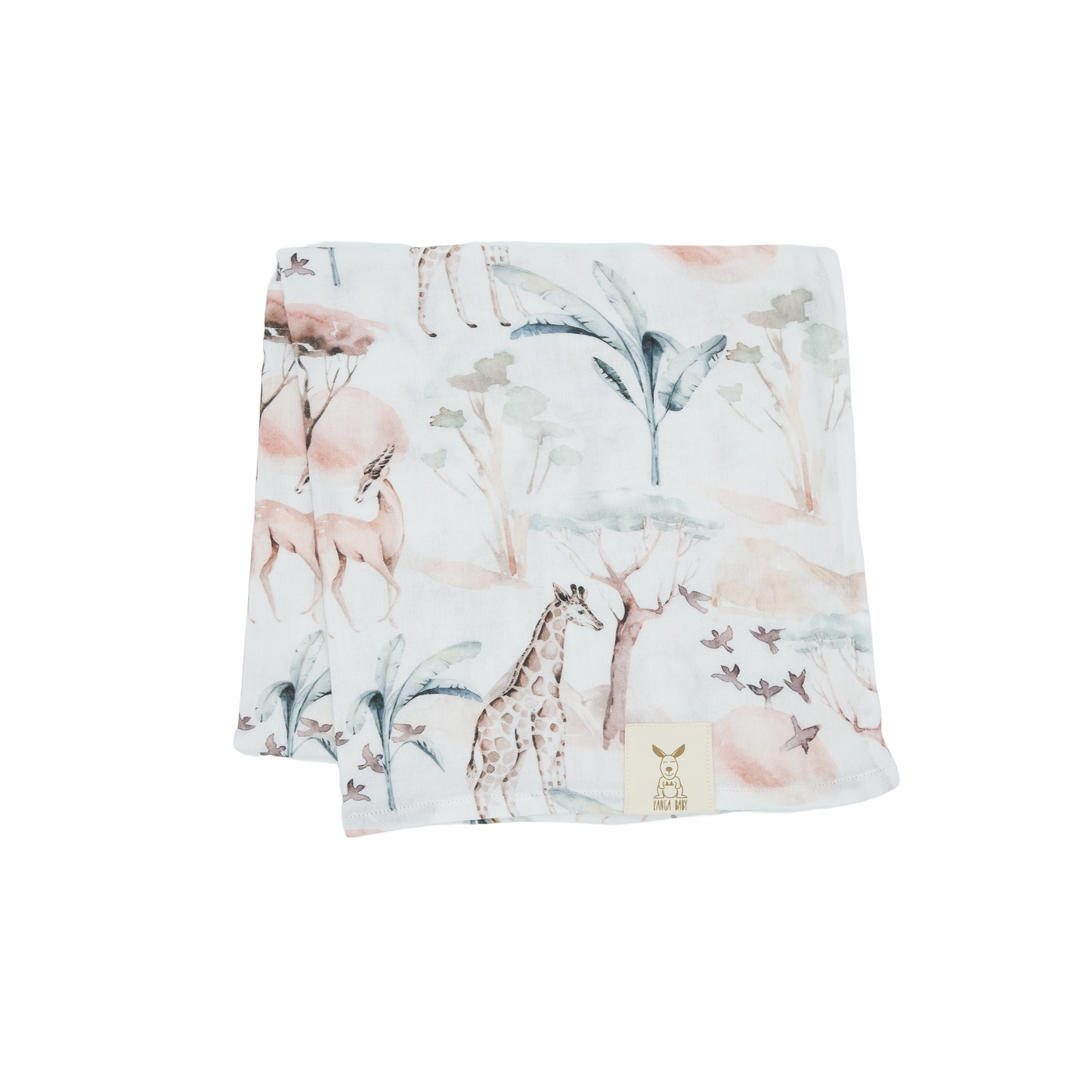 Baby Set Mussole SAVANA in 100% cotone BIO - 3 Pezzi